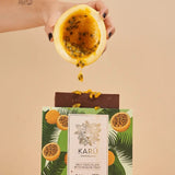 Single Origin 50% Cacao Organic Milk Chocolate with Passionfruit