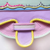 Pastels Mini Crossbody Carriel Bag for Women and Kids