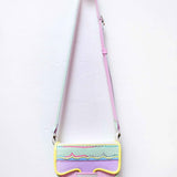 Pastels Mini Crossbody Carriel Bag for Women and Kids